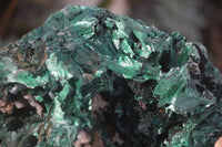 Natural Chatoyant Silky Malachite Specimen x 1 From Congo - Toprock Gemstones and Minerals 