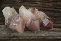 Natural Red Hematoid Quartz Specimens x 12 From Karoi, Zimbabwe - TopRock