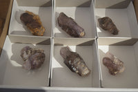 Natural Amethyst Crystals  x 6 From Chiredzi, Zimbabwe