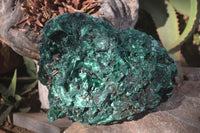 Natural Chatoyant Silky Malachite Specimen x 1 From Congo - Toprock Gemstones and Minerals 