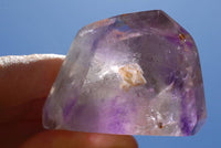 Polished Window Amethyst Crystals x 3 From Akansobe, Madagascar - TopRock