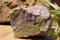 Natural Rough Purple Stichtite (Atlantisite) Specimens  x 3 From Barberton, South Africa - TopRock