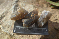 Natural Clear Smokey Quartz Crystals  x 20 From Southern Africa