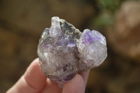 Natural Amethyst Crystals  x 6 From Chiredzi, Zimbabwe