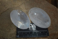 Polished Extra Large Girasol Pearl Quartz Palm Stones  x 8 From Ambatondrazaka, Madagascar - Toprock Gemstones and Minerals 