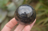 Polished Rare Iolite Spheres x 3 From Ambatofinandrahana, Madagascar