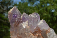 Natural Zambian Amethyst Crystal Clusters x 2 From Mumbwe, Zambia - TopRock