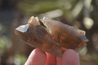 Natural Clear Smokey Quartz Crystals  x 20 From Southern Africa