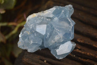 Natural Blue Celestite Crystal Specimens  x 6 From Madagascar - Toprock Gemstones and Minerals 