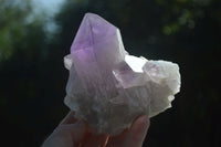 Natural Jacaranda Amethyst Clusters  x 3 From Mumbwa, Zambia - Toprock Gemstones and Minerals 