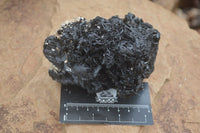 Natural Schorl Black Tourmaline & Smokey Quartz Specimens x 2 From Erongo Mountains, Namibia - TopRock