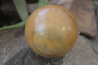 Polished Picture Stone Spheres  x 4 From Namibia