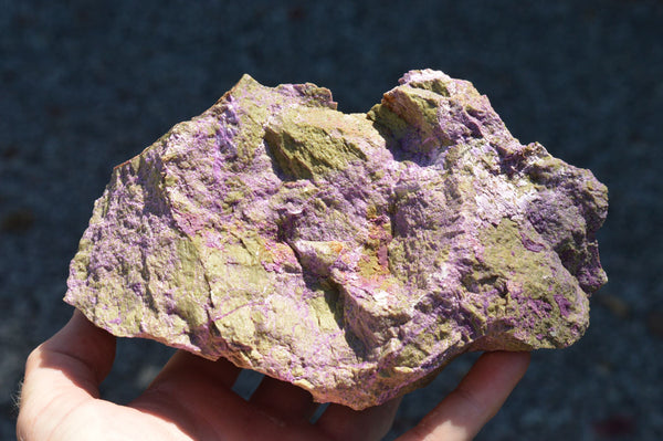 Natural Rough Purple Stichtite (Atlantisite) Specimens  x 3 From Barberton, South Africa - TopRock