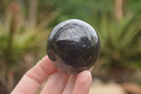 Polished Rare Iolite Spheres x 3 From Ambatofinandrahana, Madagascar