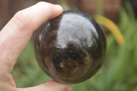 Polished Rare Iolite Spheres x 3 From Ambatofinandrahana, Madagascar