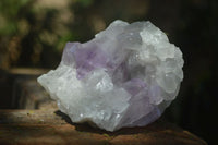 Natural Jacaranda Amethyst Clusters  x 3 From Mumbwa, Zambia - Toprock Gemstones and Minerals 