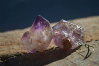 Natural Mini Smokey Amethyst Crystals  x 35 From Chiredzi, Zimbabwe - Toprock Gemstones and Minerals 