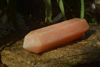 Polished Orange Twist Calcite Tower x 1 From Maevantanana, Madagascar