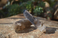 Natural Clear Smokey Quartz Crystals  x 20 From Southern Africa