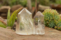 Polished Clear Quartz Crystal Points x 6 From Madagascar - TopRock