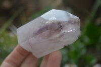 Polished Lovely Selection Of Window Amethyst Points  x 4 From Madagascar - Toprock Gemstones and Minerals 