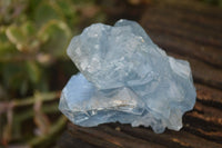 Natural Blue Celestite Crystal Specimens  x 6 From Madagascar - Toprock Gemstones and Minerals 