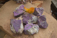 Natural Selected Purpurite Cobbed Specimens  x 6 From Namibia - TopRock