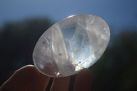 Polished Extra Large Girasol Pearl Quartz Palm Stones  x 8 From Ambatondrazaka, Madagascar - Toprock Gemstones and Minerals 