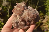 Natural Red Hematoid Phantom Quartz Clusters x 6 From Karoi, Zimbabwe - TopRock