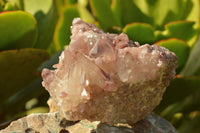 Natural Red Hematoid Phantom Quartz Clusters x 6 From Karoi, Zimbabwe - TopRock