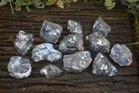 Natural Rare Silver Lead Galena Specimens  x 12 From Namibia - Toprock Gemstones and Minerals 