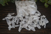 Natural Single Clear Quartz Crystals  x 1.8 Kg Lot From Mpika, Zambia - Toprock Gemstones and Minerals 