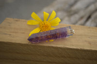 Polished Packaged Hand Crafted Resin Pendant with Amethyst Chips - sold per piece - From Bulwer, South Africa - TopRock