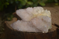 Natural Pale Lilac Spirit Quartz Clusters x 3 From Boekenhouthoek, South Africa