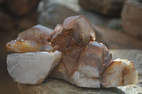 Natural Red Hematoid Quartz Specimen x 1 From Karoi, Zimbabwe