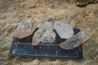 Natural Smokey & Clear Window Brandberg Quartz Crystals x 63 From Brandberg, Namibia