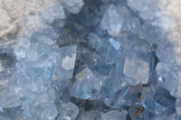 Natural Large Blue Celestite Geode Specimen  x 1 From Sakoany, Madagascar