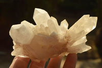 Natural High Selected Quartz Clusters With Intact Crystals  x 12 From Madagascar - TopRock