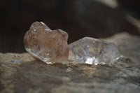 Natural Smokey & Clear Window Brandberg Quartz Crystals x 63 From Brandberg, Namibia