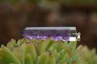 Polished Packaged Hand Crafted Resin Pendant with Amethyst Chips - sold per piece - From Bulwer, South Africa - TopRock