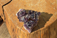 Natural Deep Mini Jacaranda Purple Amethyst Clusters  x 45 From Zambia - TopRock