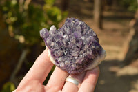 Natural Deep Mini Jacaranda Purple Amethyst Clusters  x 45 From Zambia - TopRock