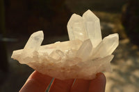 Natural High Selected Quartz Clusters With Intact Crystals  x 12 From Madagascar - TopRock