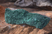 Natural Crystalline Malachite Specimens  x 2 From Congo - Toprock Gemstones and Minerals 