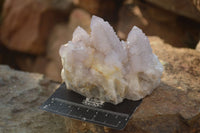 Natural Pale Lilac Spirit Quartz Clusters x 3 From Boekenhouthoek, South Africa