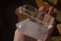 Polished Clear Quartz Crystal Points  x 6 From Madagascar