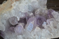 Natural Jacaranda Amethyst Cluster  x 1 From Zambia - Toprock Gemstones and Minerals 