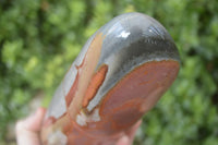 Polished Large Polychrome Jasper Standing Free Form  x 1 From Madagascar