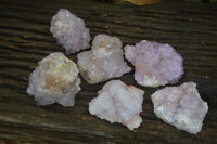 Natural Spirit Amethyst Quartz Clusters x 6 From Boekenhouthoek, South Africa