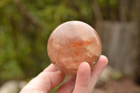 Polished Red Hematoid "Fire" Quartz Spheres  x 4 From Madagascar - TopRock